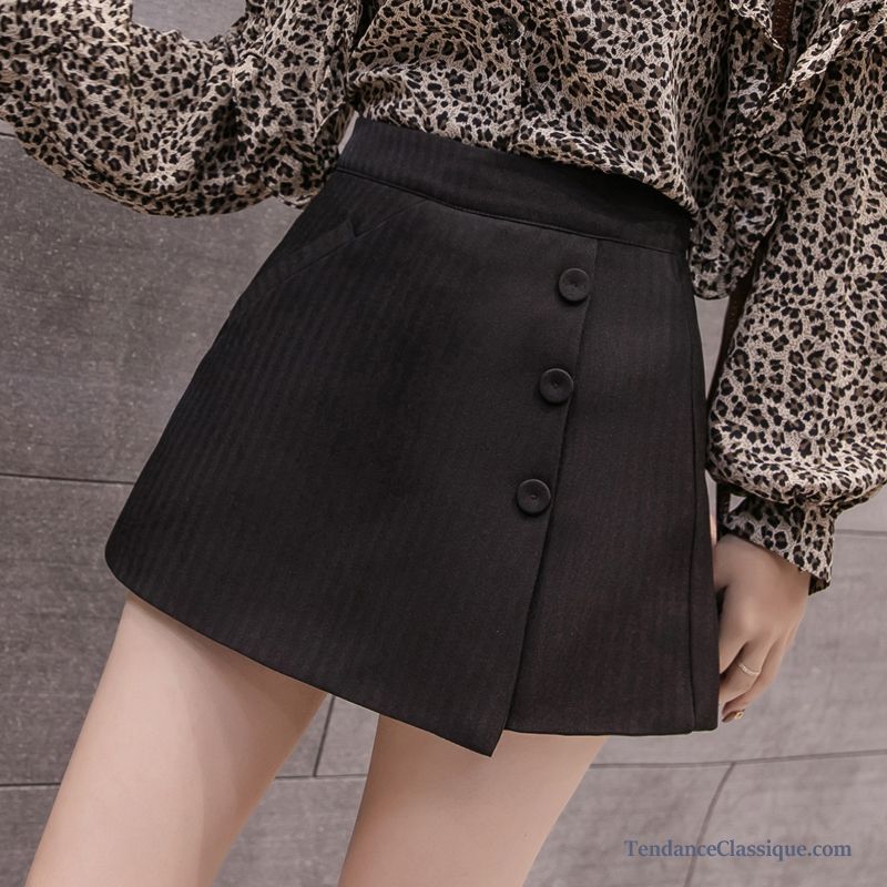 Slim Noir Femme, Trouver Des Shorts Taille Haute Pas Cher