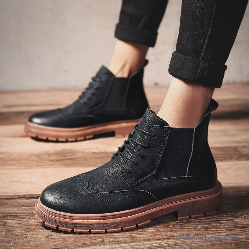 Soldes Bottes Hommes, Bottines Noires Homme En Ligne