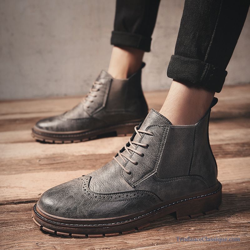 Soldes Bottes Hommes, Bottines Noires Homme En Ligne