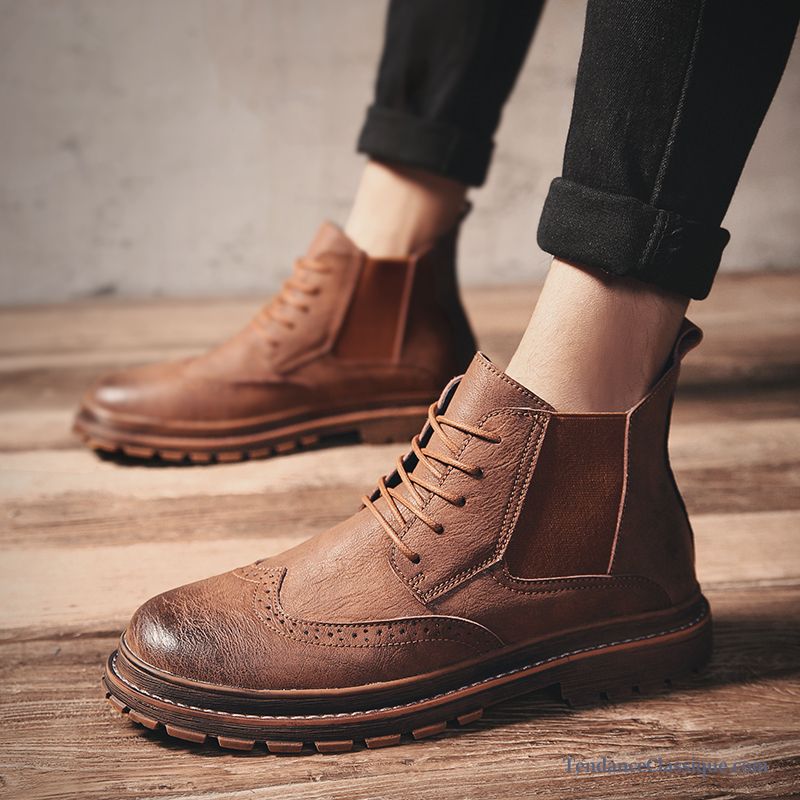 Soldes Bottes Hommes, Bottines Noires Homme En Ligne