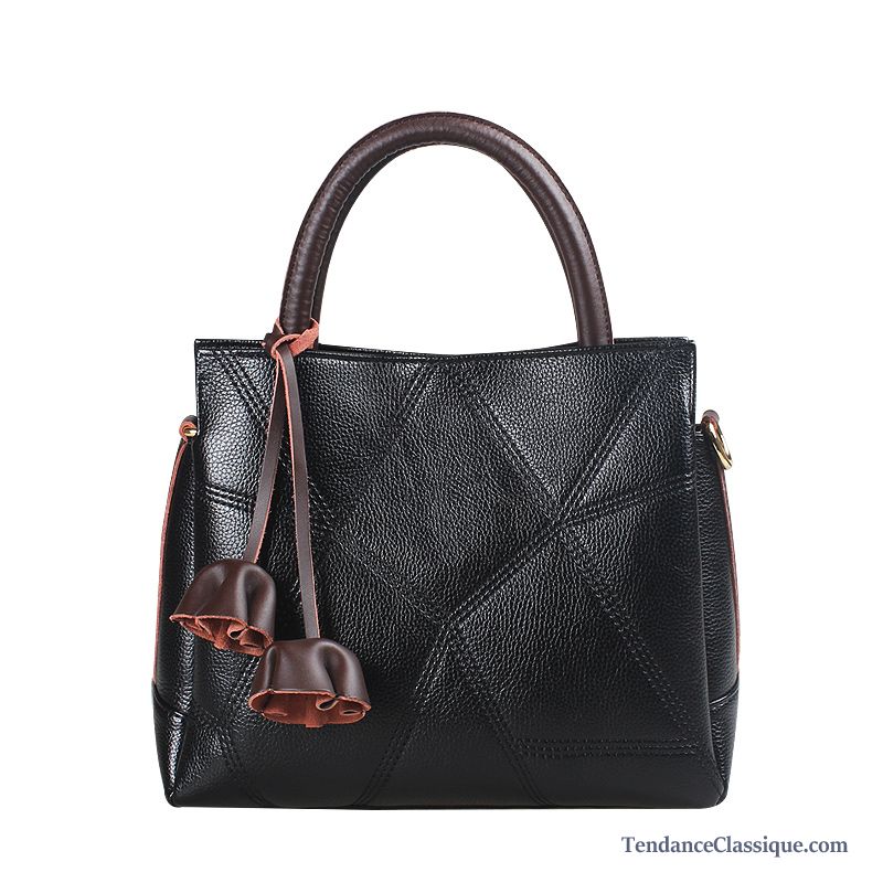 Soldes Sac En Cuir Femme, Sac A Main Bandouliere Cuir