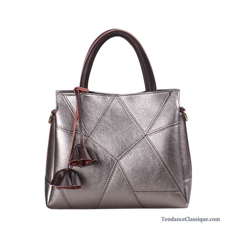 Soldes Sac En Cuir Femme, Sac A Main Bandouliere Cuir