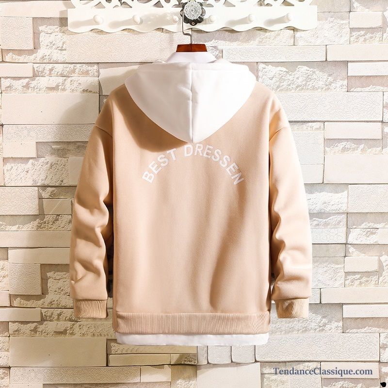 Sweat À Capuche Cole Chale Homme, Sweat À Capuche Beige Homme Pas Cher