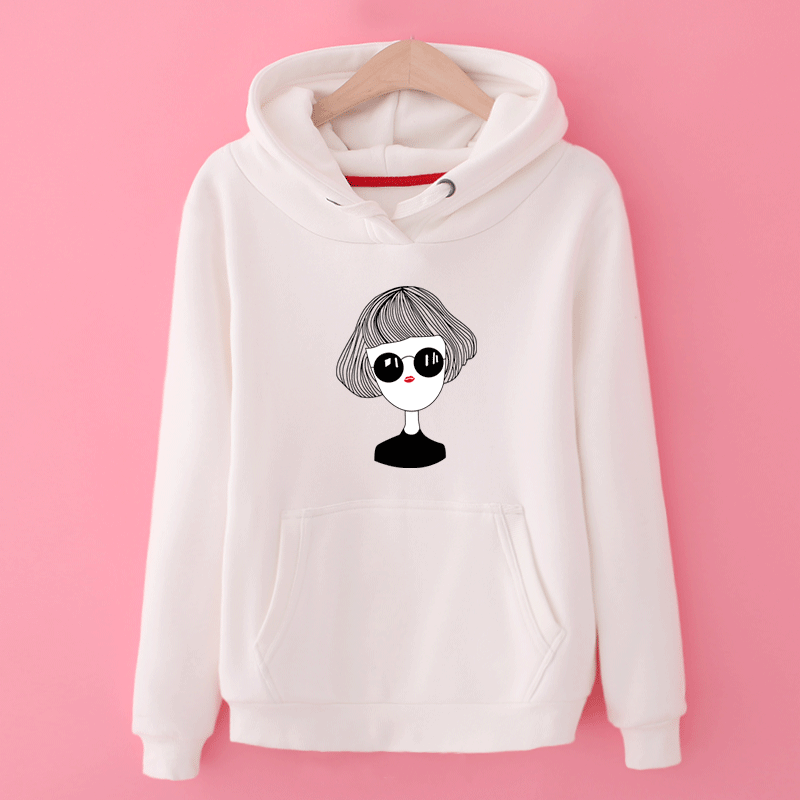 Sweat À Capuche De Marque Crème, Sweat À Capuche Femme Hiver En Vente