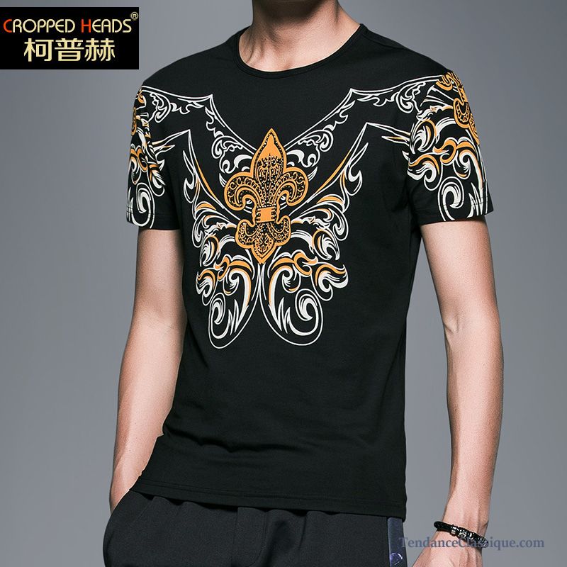 T Shirt Simili Cuir Homme Palegoldenrod, Long Tee Shirt Homme