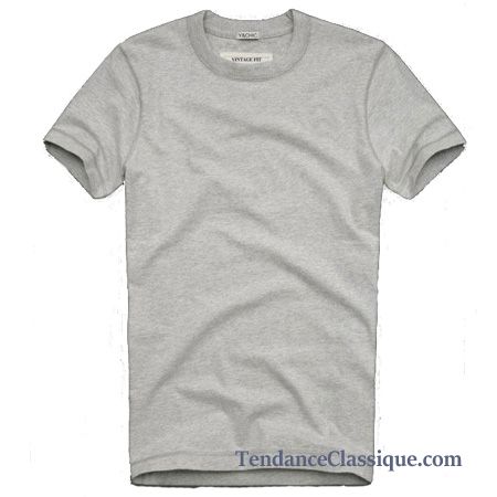 Tee Shirt Col V Pas Cher Brun, Tee Shirt Manche Longue Garcon