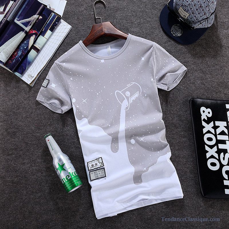 Tee Shirt Grand Col V, Achat De T Shirt Homme France