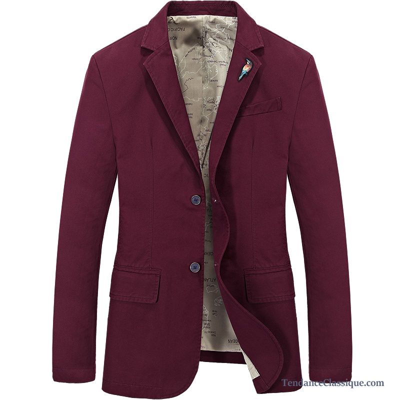 Tenue De Mariage Pour Homme Corail, Blazer Homme Mode Pas Cher