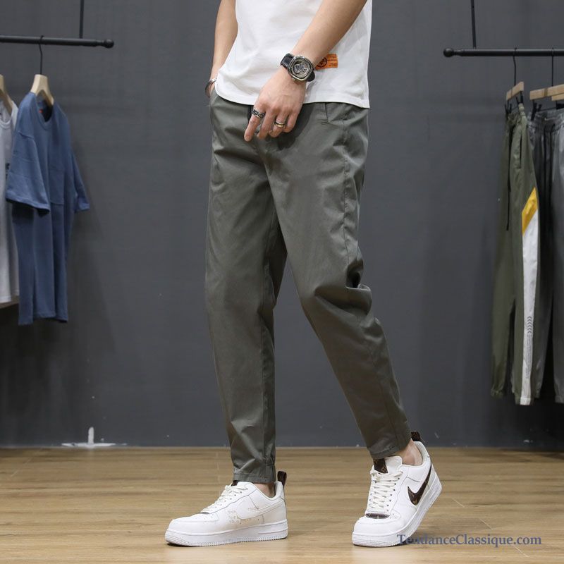 Treillis Slim Homme Pantalon, Combinaison Pantalon Homme