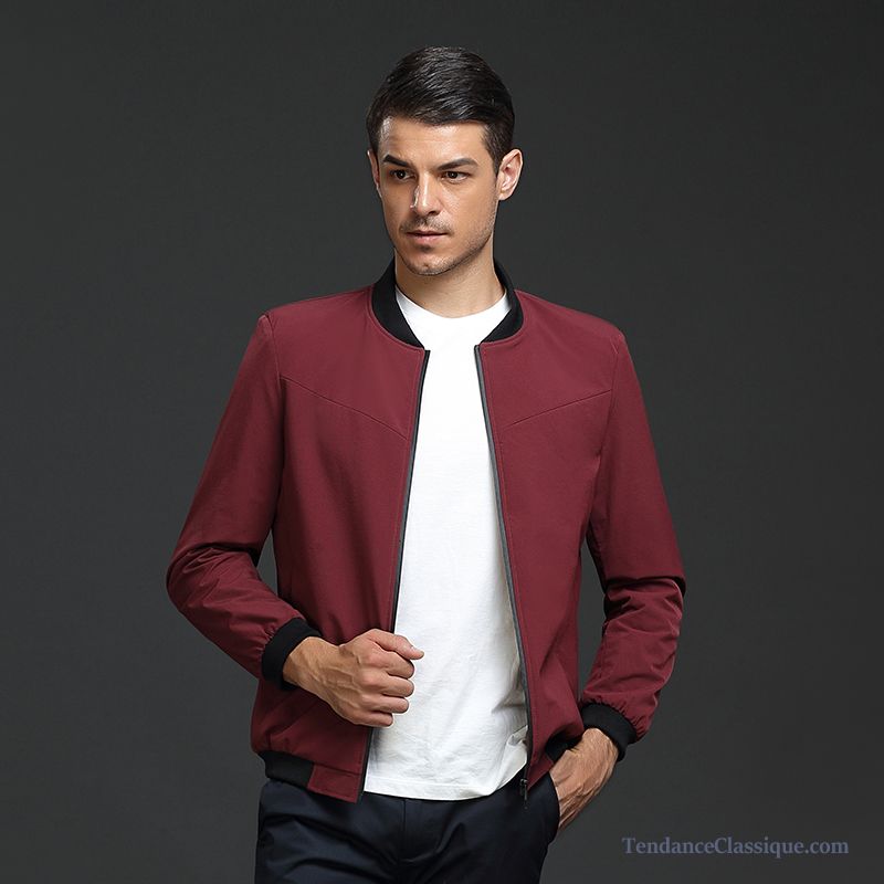 Veste Blazer Homme Pas Cher Gris, Veste Rouge Homme En Ligne