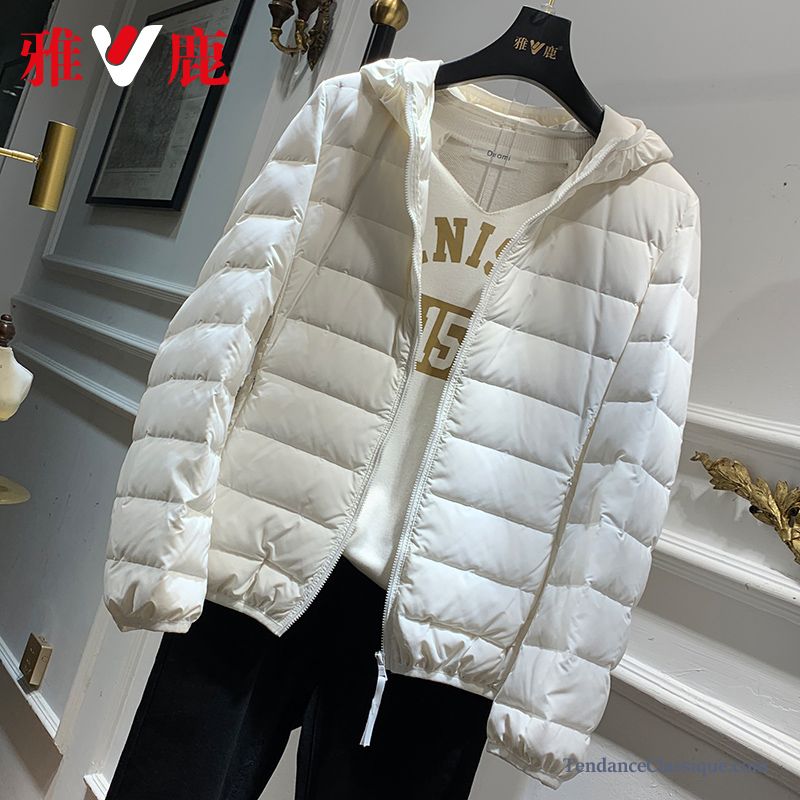 Veste Doudoune Sans Manche Femme Blanc, Les Plus Belles Doudounes