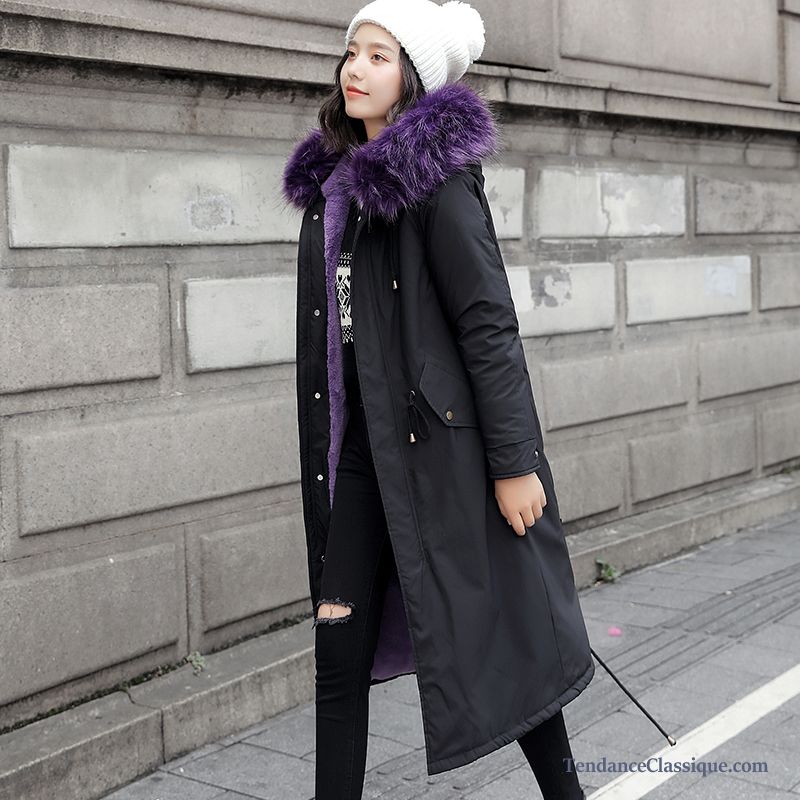 Veste En Coton En Jean Femme Lilas, Veste En Coton Chaude Femme Hiver