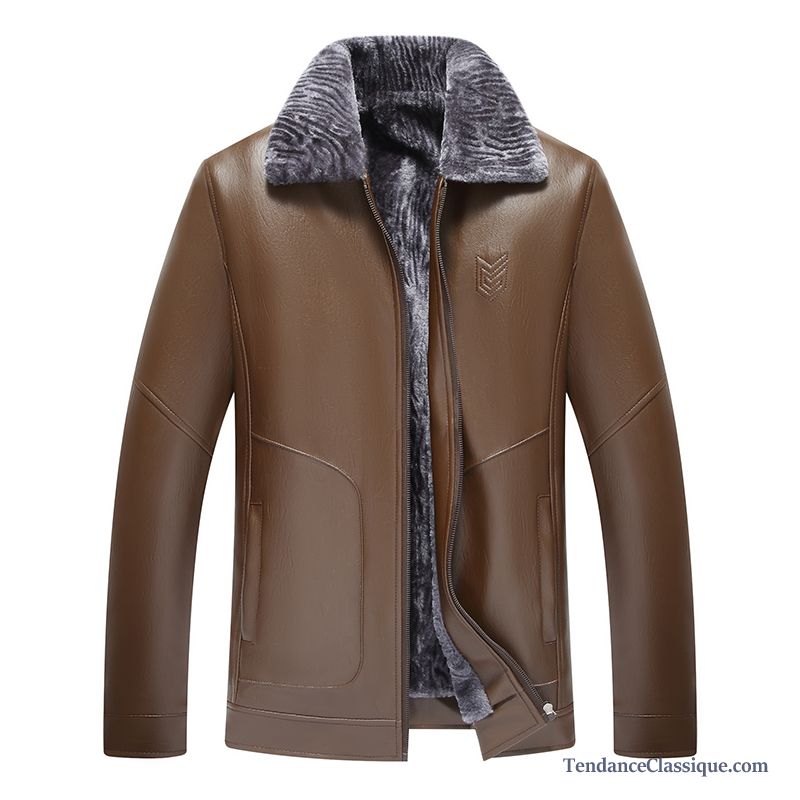 Veste En Cuir En Cuir Avec Capuche Homme Turquoise, Veste En Cuir Matelassée Homme Noir