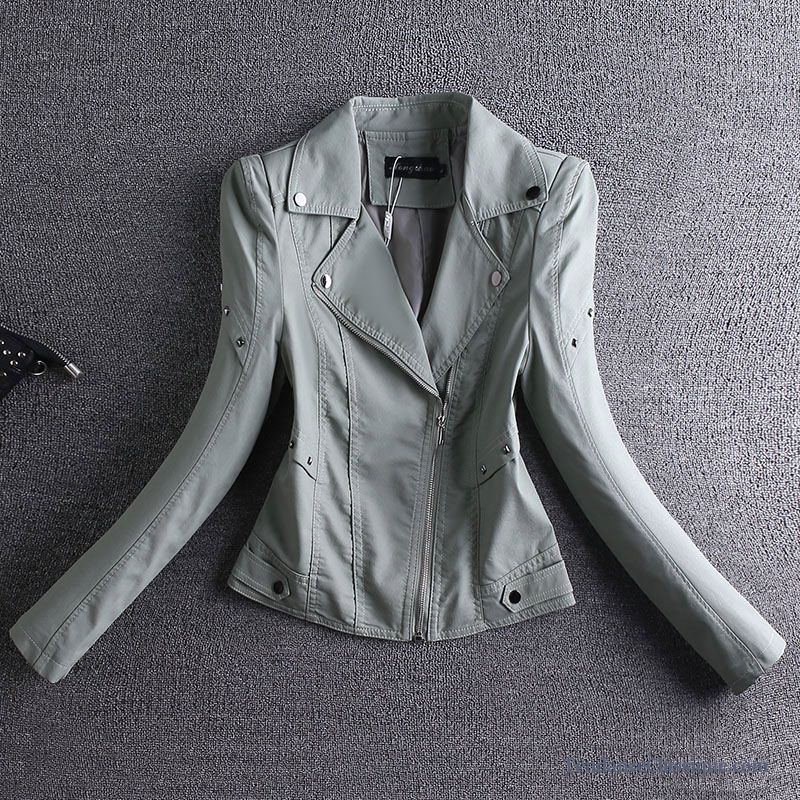 Veste En Cuir Et Manteau Femme, Veste En Cuir Femme Blanche