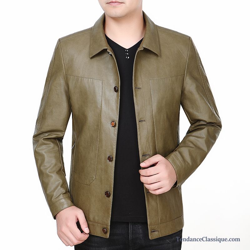 Veste En Cuir Officier Homme, Acheter Un Veste En Cuir Homme