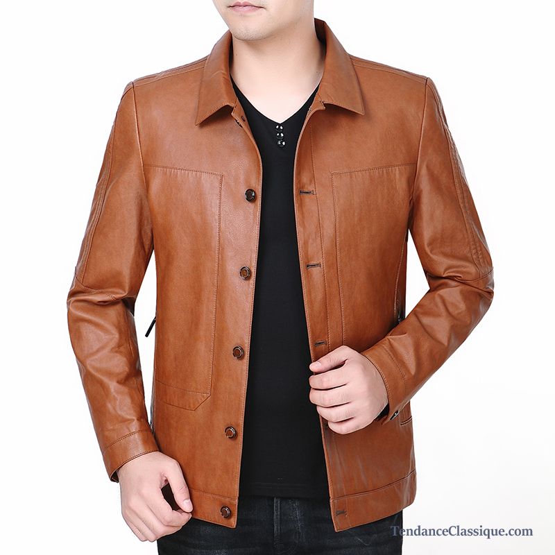 Veste En Cuir Officier Homme, Acheter Un Veste En Cuir Homme