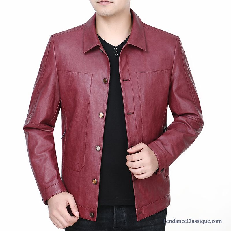 Veste En Cuir Officier Homme, Acheter Un Veste En Cuir Homme