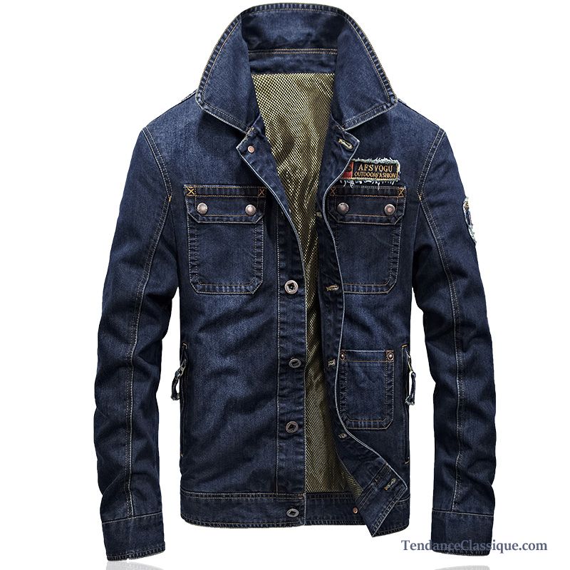 Veste Homme Demi Saison, Mode Blouson Homme