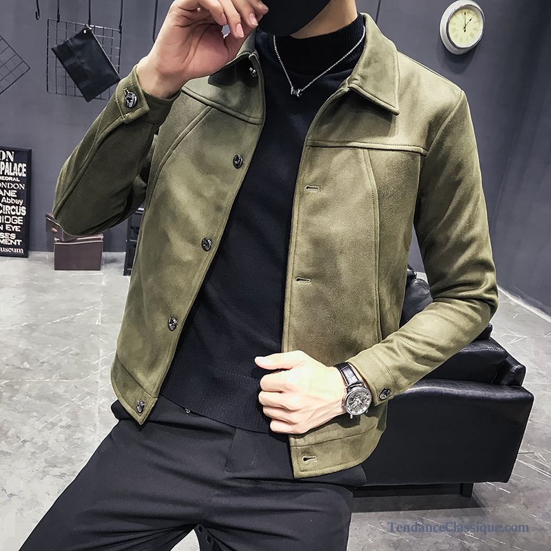 Veste Matelassée Homme Noir, Veste En Cuir Longue Homme