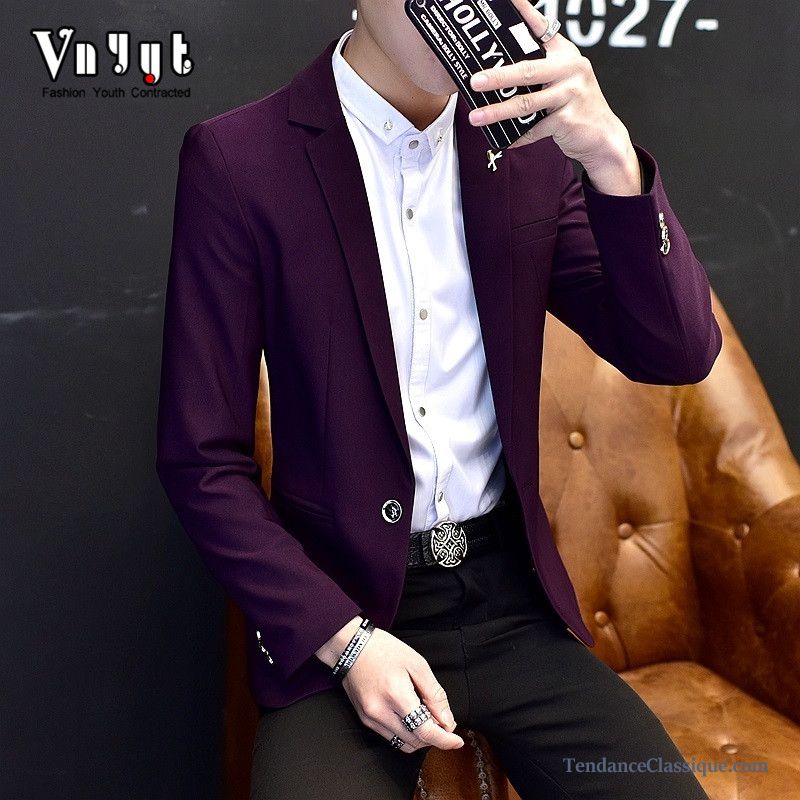 Vetements Mariage Homme, Blazer Noir Pas Cher France