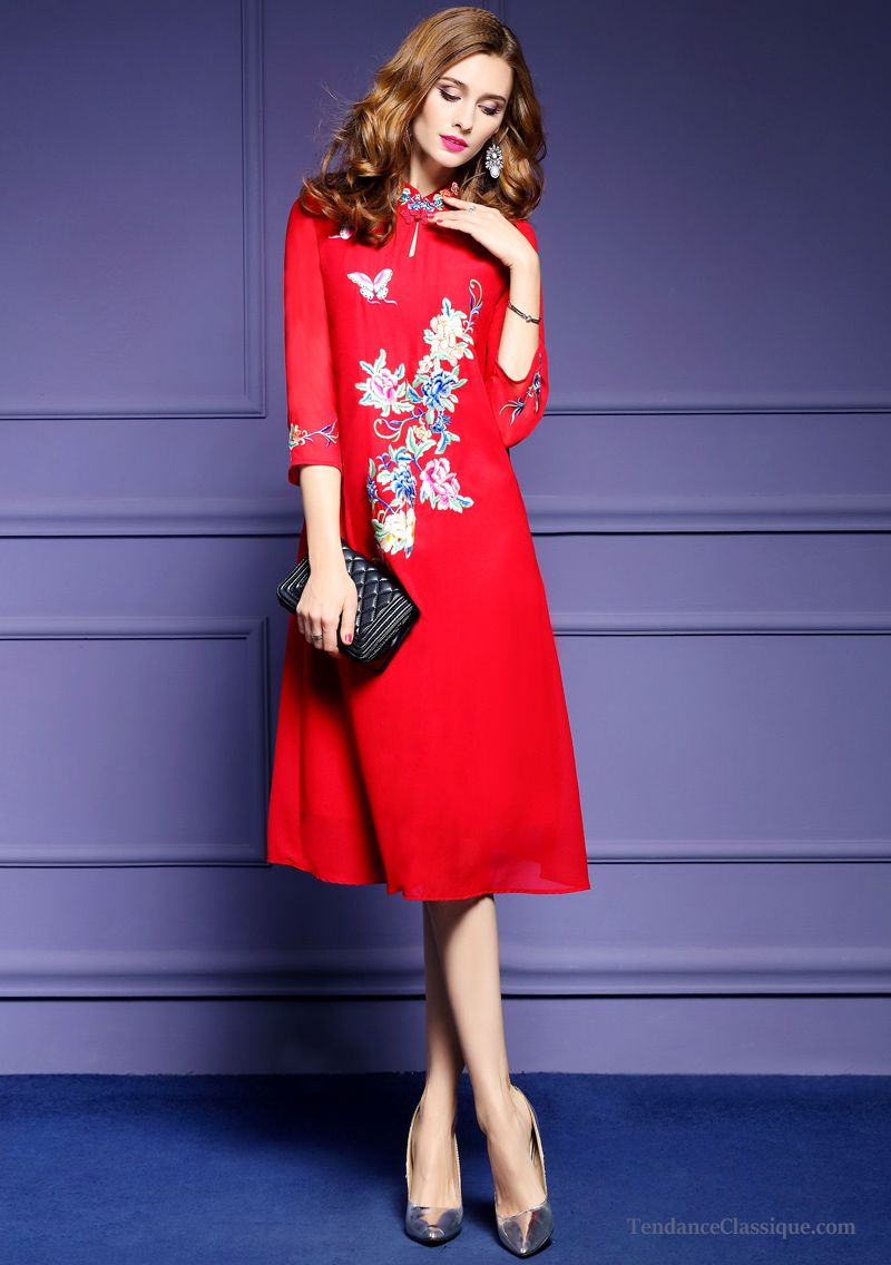 Robe Dirndl Midi Pour Femme - Style Bavarois, Manches Courtes, Longueur Genoux, Imprimé Floral, Pour Fête De La Bière Ou Soirée