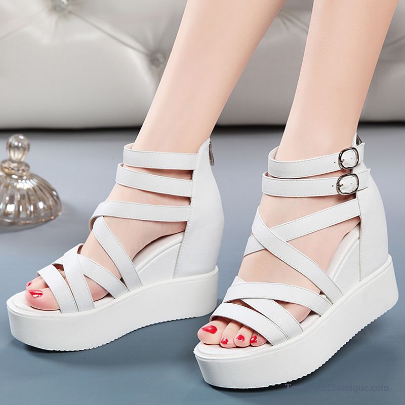 Achat Chaussures Pas Cher, Sandales Femme Tendance