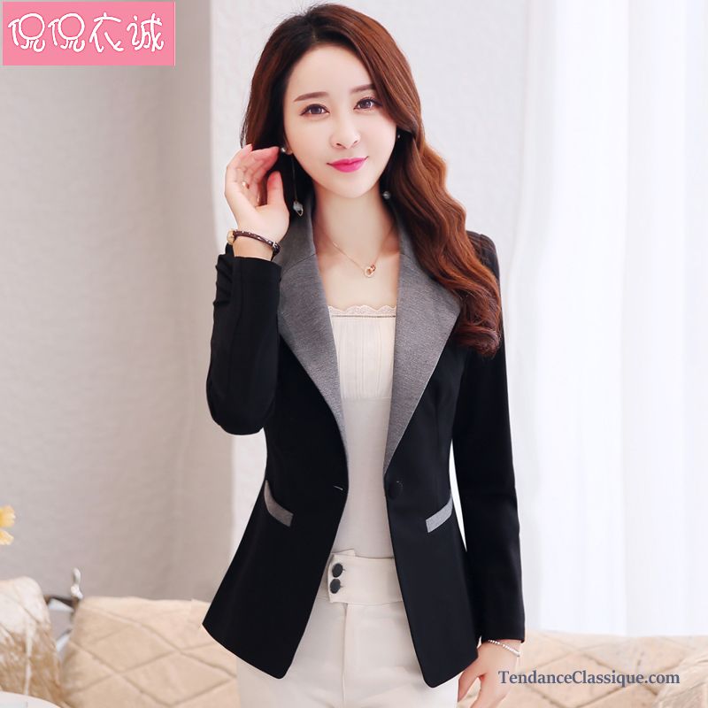 Blazer Blouse Femme, Femme Avec Blazer Transparent France