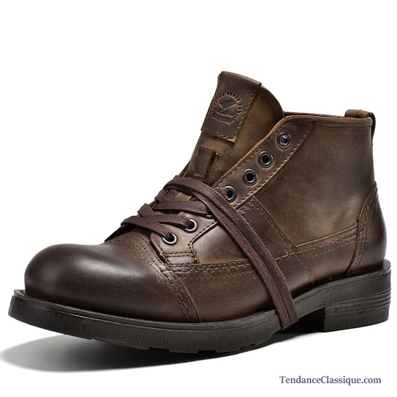 Bottes Haute Pour Homme, Chaussure Homme Classe