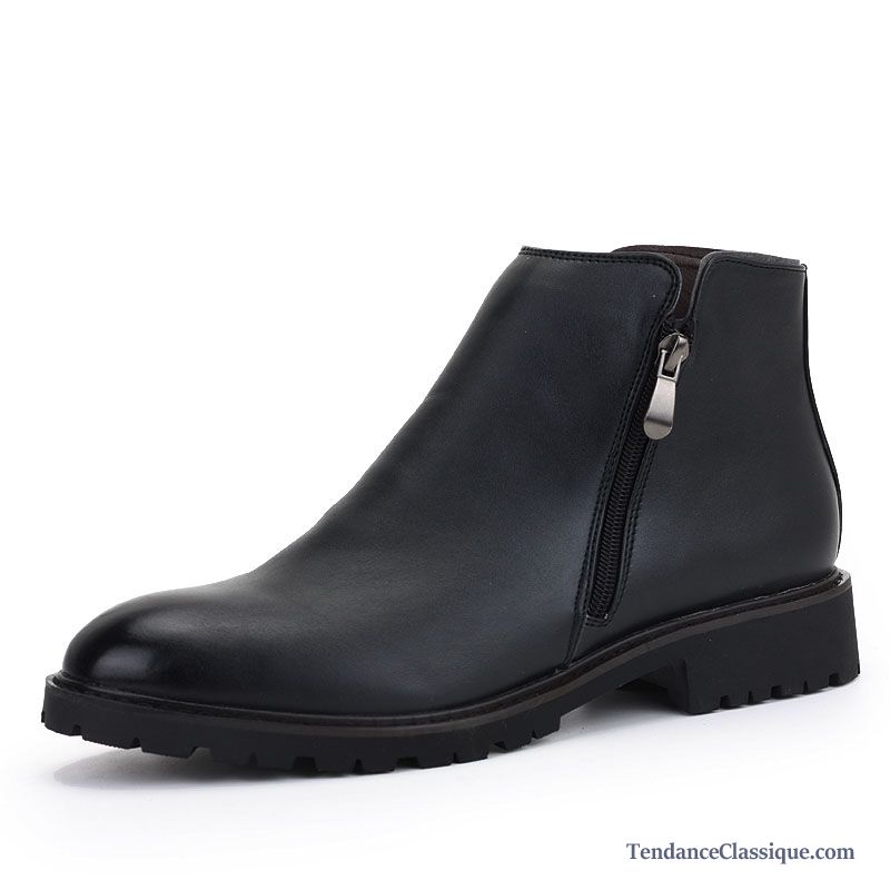 Bottes Homme Pour L Hiver, Bottes Cuir Homme Soldes