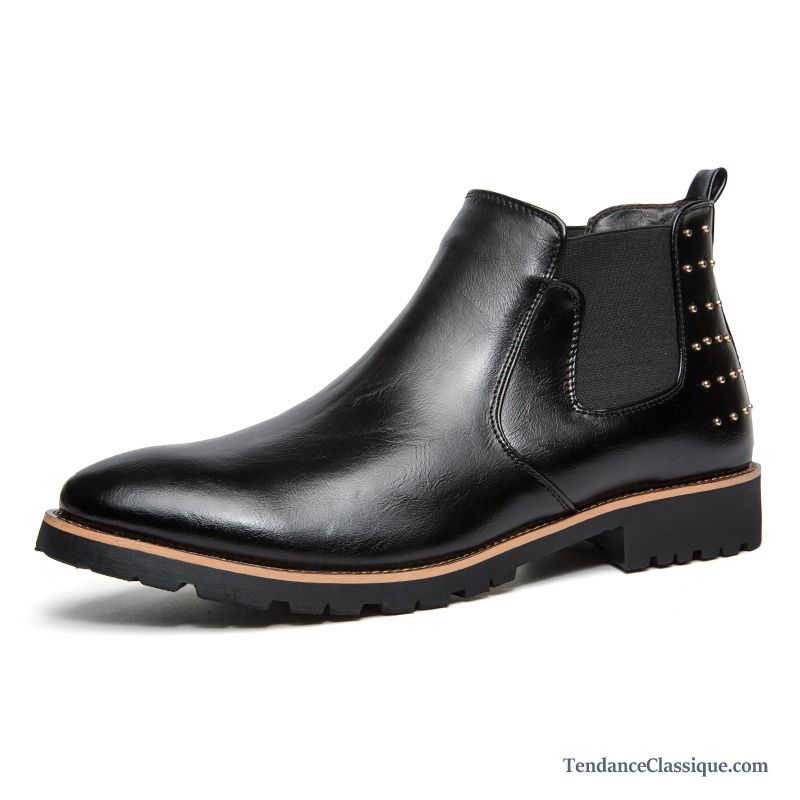 Bottine Noir Homme Argent, Boots Homme Daim Marron En Ligne