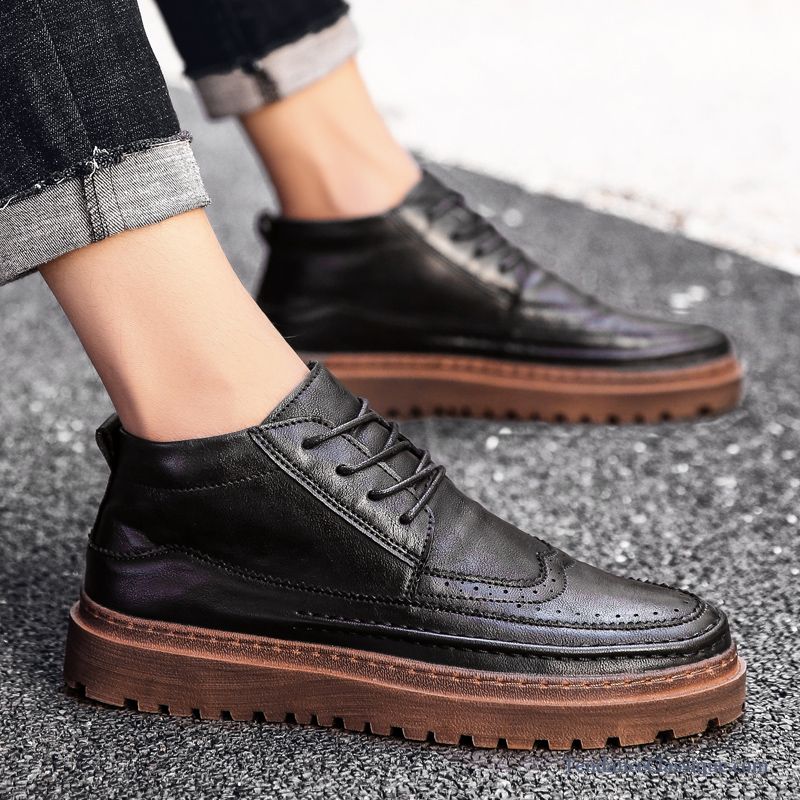 Bottines Grises Homme, Chaussure En Cuir Homme Pas Cher