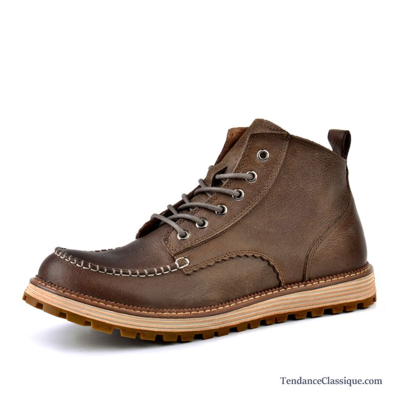 Bottines Homme Marron, Mode Homme Bottes