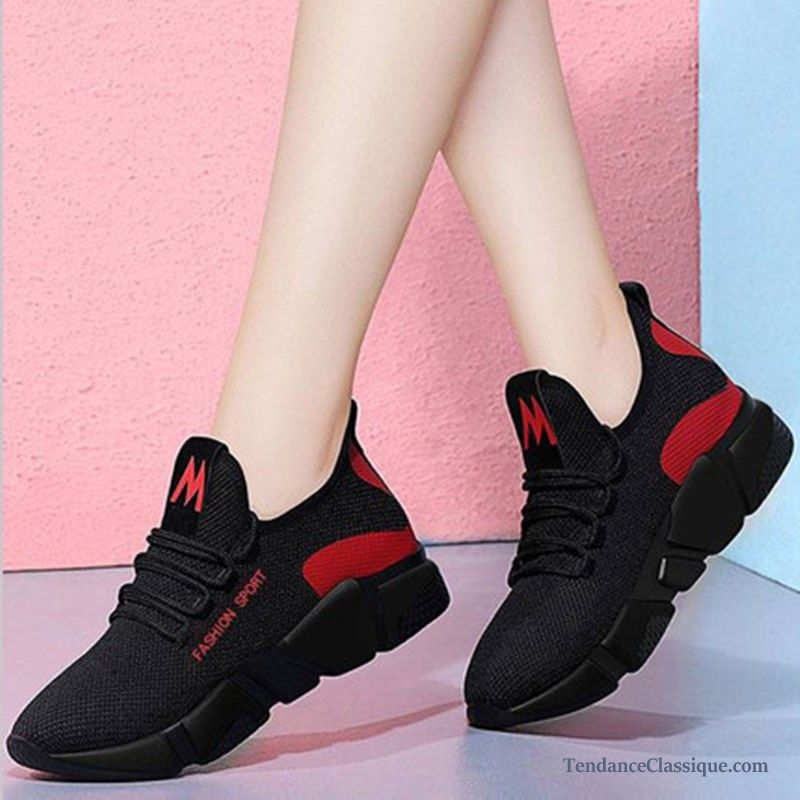 Chaussure Basket Femme Rouge, Les Chaussures De Basket Soldes