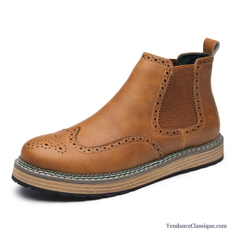 Chaussure Botte Homme, Bottes Homme Montant Pas Cher