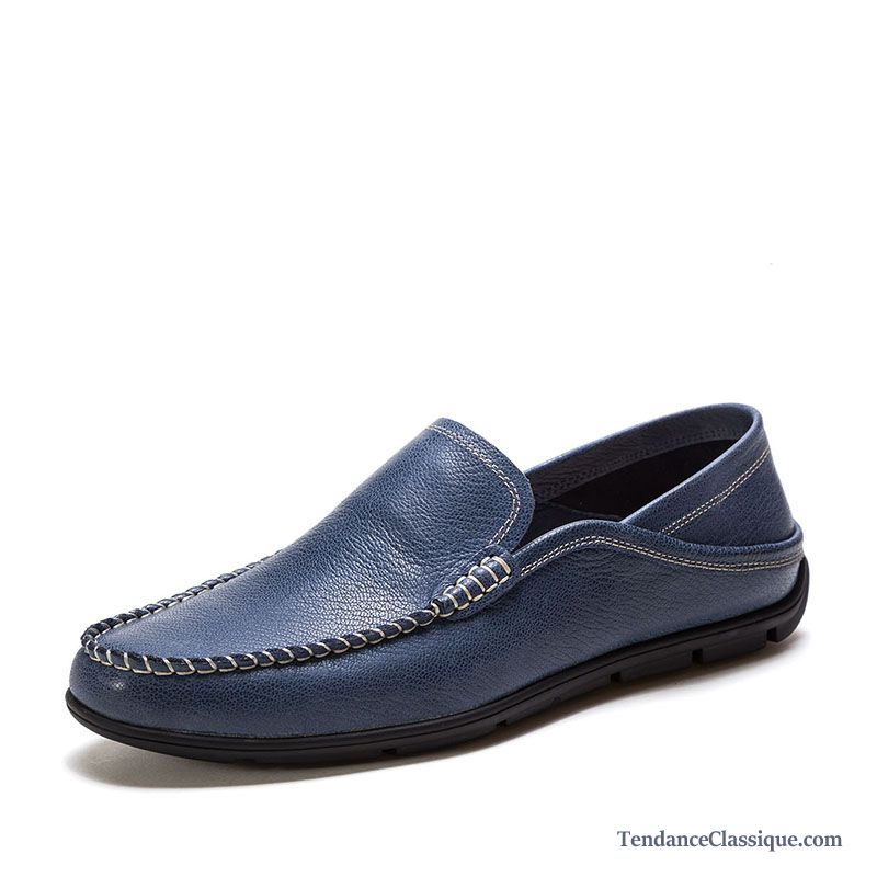 Chaussure Homme Chic, Mocassin Homme Cuir