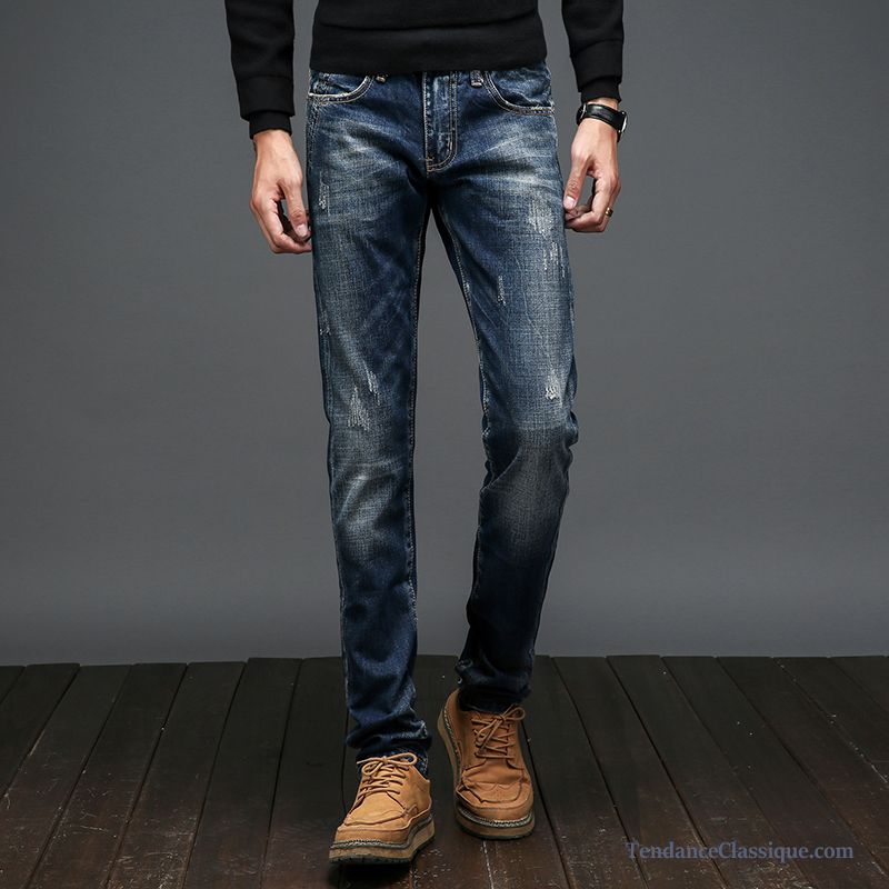 Ensemble Jeans Pour Homme, Pantalon Slim Pour Homme Soldes