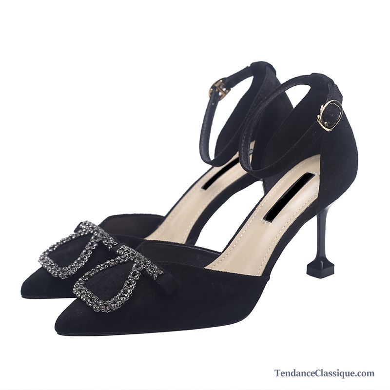 Escarpins Noir Et Blanc Femme, Escarpins Femme Beige Talon