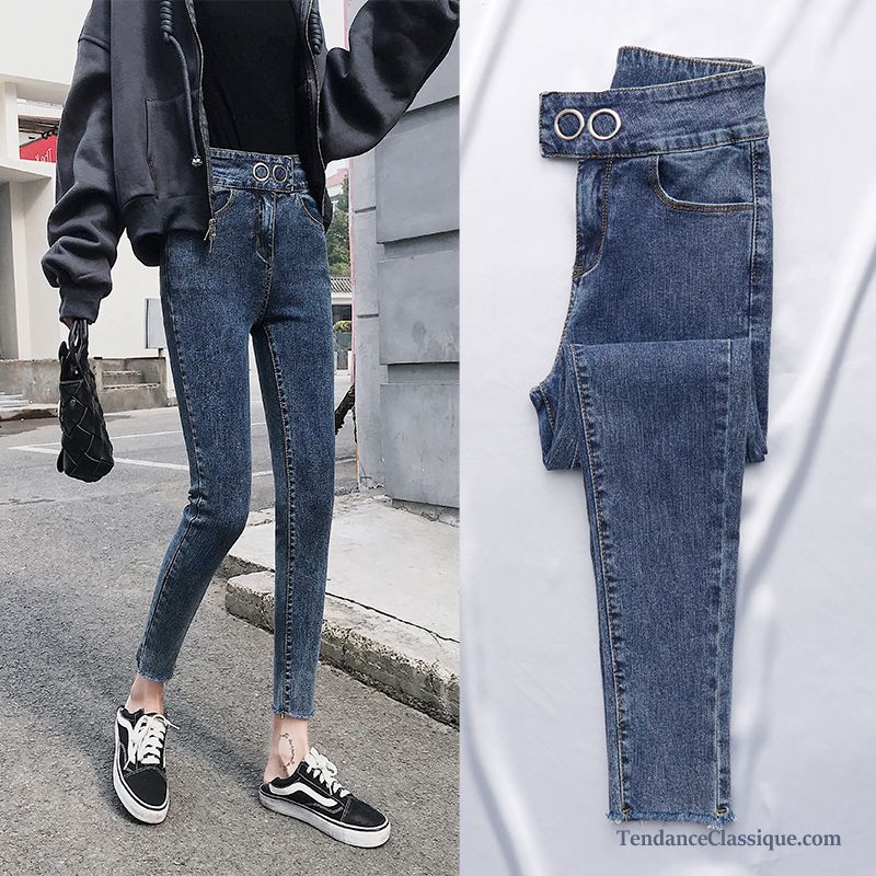 Jean Blanc Bootcut Femme, Boutique Jeans Bleu Femme En Vente