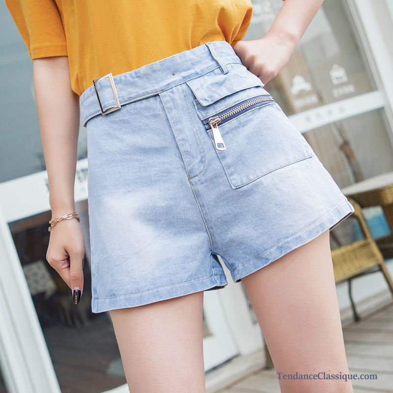 Jean Délavé Femme, Trouver Des Shorts Taille Haute Pas Cher