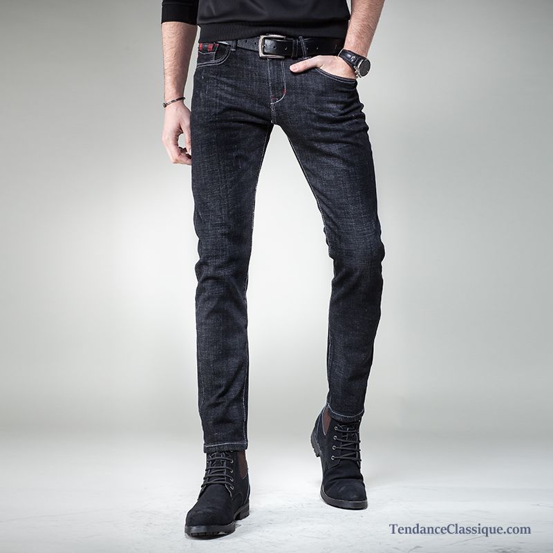 Jean Skinny Homme Noir, Jeans Homme Slim