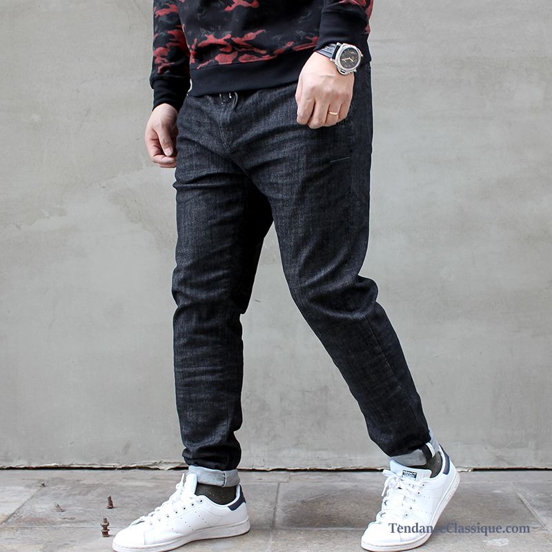 Jean Slim Homme Noir, Destockage Jeans Homme En Ligne