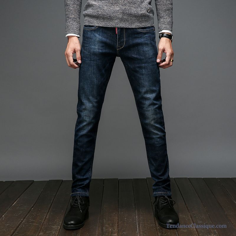 Jeans Homme Bleu, Jean Gris Clair Homme Pas Cher