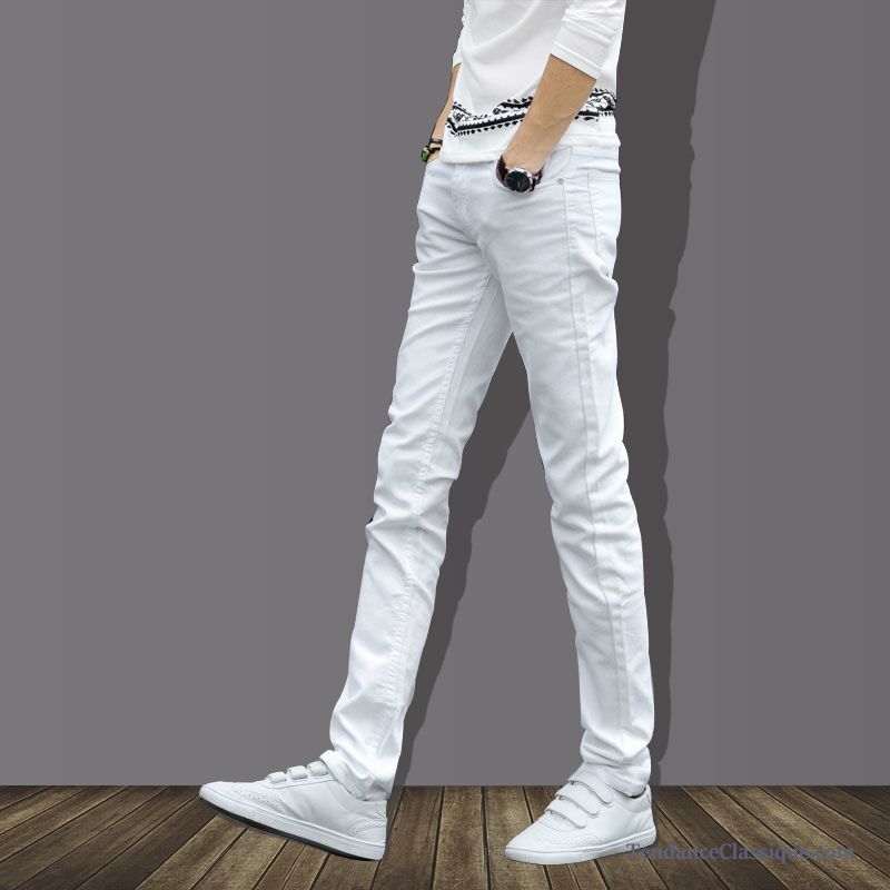 Jeans Homme Couleur, Pantalon Homme Regular En Vente