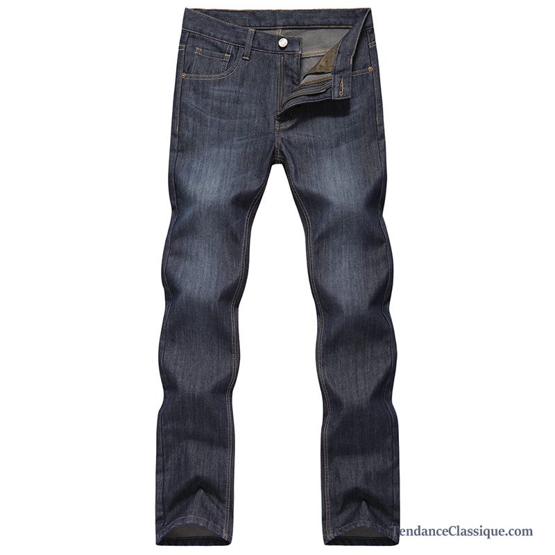 Jeans Taille Basse Homme Pas Cher Cyan, Soldes Jeans Homme