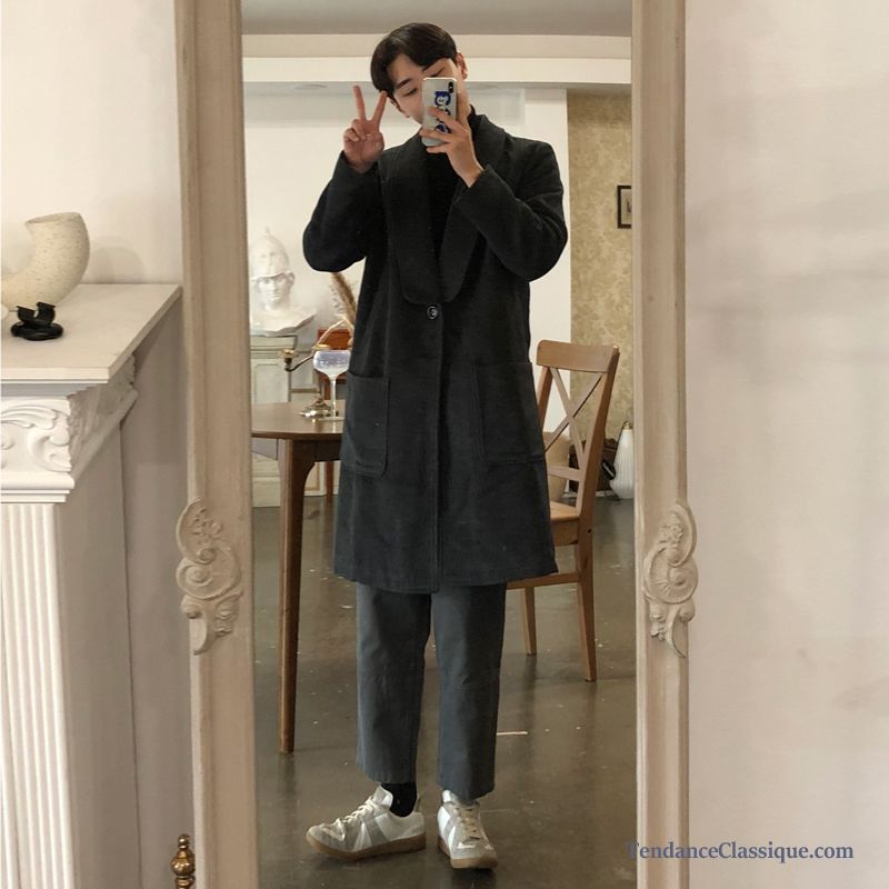 Manteau D Hiver Homme Pas Cher, Manteau Coat Cuir Homme