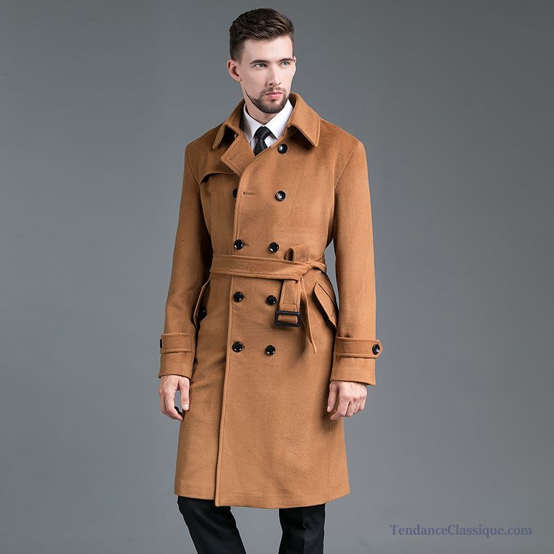 Manteau Duffle Coat Homme, Manteau Trois Quart Homme Pas Cher