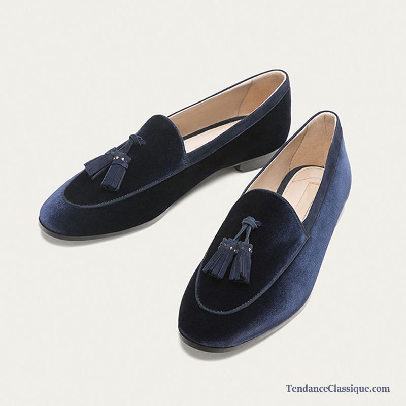 Mocassin En Cuir, Mocassin Femme Nubuck France