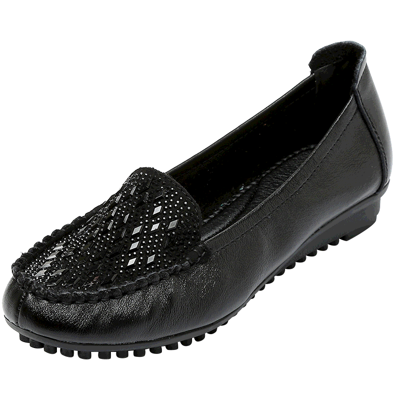 Mocassin Gris Femme, Mocassin Femme