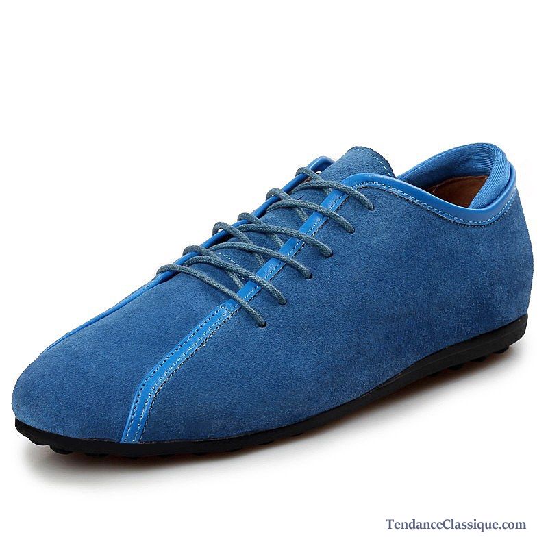 Mocassin Homme À Talon Saumon, Mocassin Homme Bleu Marine