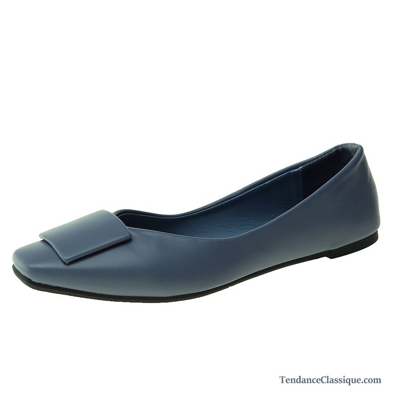 Mocassin Noir Vernis Femme, Mocassin Femme Confort